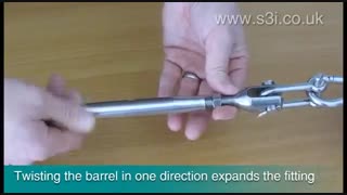 مهارکش استیل Stainless steel Turnbuckles