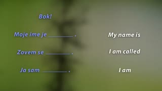 007 / INTRODUCTIONS (Meeting someone) - Croatian101Lesson