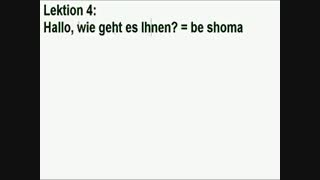 آموزش زبان آلمانی قسمت ۴