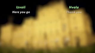018 / Everyday phrases - Croatian101Lesson