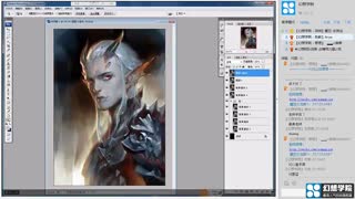 ✅ آموزش نقاشی فانتزی چهره elf