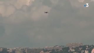 استفاده از پهپاد برای مقابله با ویروس کرونا در فرانسه