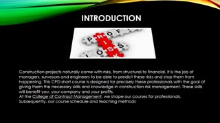 Risk Management Qualification