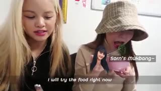 Thai Food With Lisa (BLACKPINK), Elkie (CLC), & Minnie ((G)-IDLE)