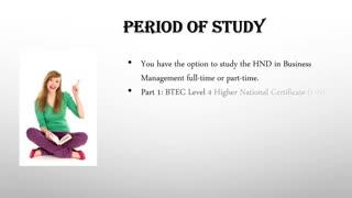 What is  Pearson Qualification HND ?