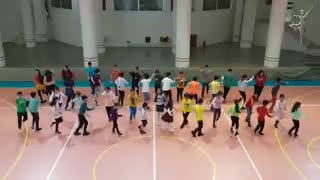 رقص شاد آذری کودکان آیلان - Aylan Kids Nice Azeri Dance