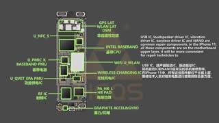 آیفون 11، معرفی مادربرد و قابلیت تعمیر آن