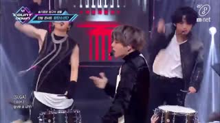 اجرای ON از BTS در Mcountdown