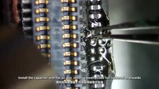 چگونه مقاومت ها، سلف ها و خازن ها را از روی برد برداریم و مجددا آنها را نصب کنیم؟