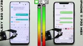 مقایسه عمر باتری آیفون 11 پرو مکس با گلکسی اس 20 اولترا