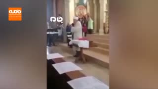 درخواست کشیش و اذان گفتن امام جماعت مسجد در کلیسا