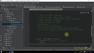 کار با پایگاه داده با Query builder / جلسه 6 / آموزش لاراول 7 مختص بازار کار