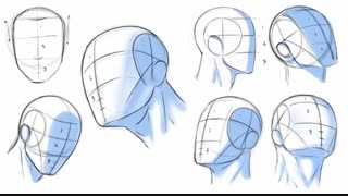 ✅ آموزش طراحی سر و صورت مرد