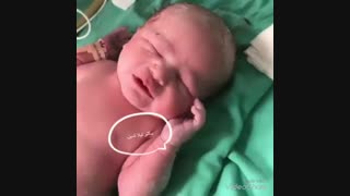نوزاد متولد شده توسط دکتر لیلا تدین