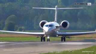 تیک آف جت شخصی گلف استریم G650