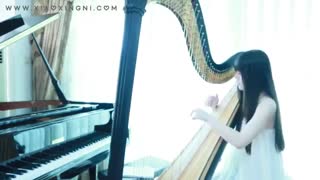 (Violet Evergarden OST紫羅蘭永恆花園 Never Coming Back(Harp Cover by Xingni Xiao