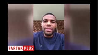 پیام کرونایی جردن باروز ستاره کشتی آمریکا برای مردم ایران