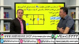 تدریس کامل مبحث بررسی کیفی مدار فیزیک حرف آخر استاد کامیار
