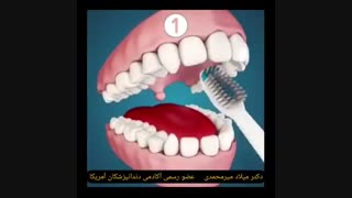 فیلم طرز صحیح مسواک زدن