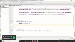 جلسه 12 - دوره ی آموزش برنامه نویسی اندروید با رویکرد سخت افزار