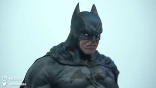 ✅ آموزش طراحی  و ساخت مجسمه بتمن